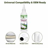 Kit de Restauration Rapide pour Semelles de Baskets Blanches : Peinture de Retouche Précise pour Semelles Intérieures, Dissolvant de Jaunissement, Imperméabilisant et Séchage Rapide