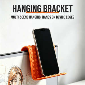 Flexible General Purpose Phone Stand Soft Rubber <b>Foldable</b> <b>Desk</b> Mount Carabiner Part Z7 for Phone Holder Portable Multi-Function - Product Image 5