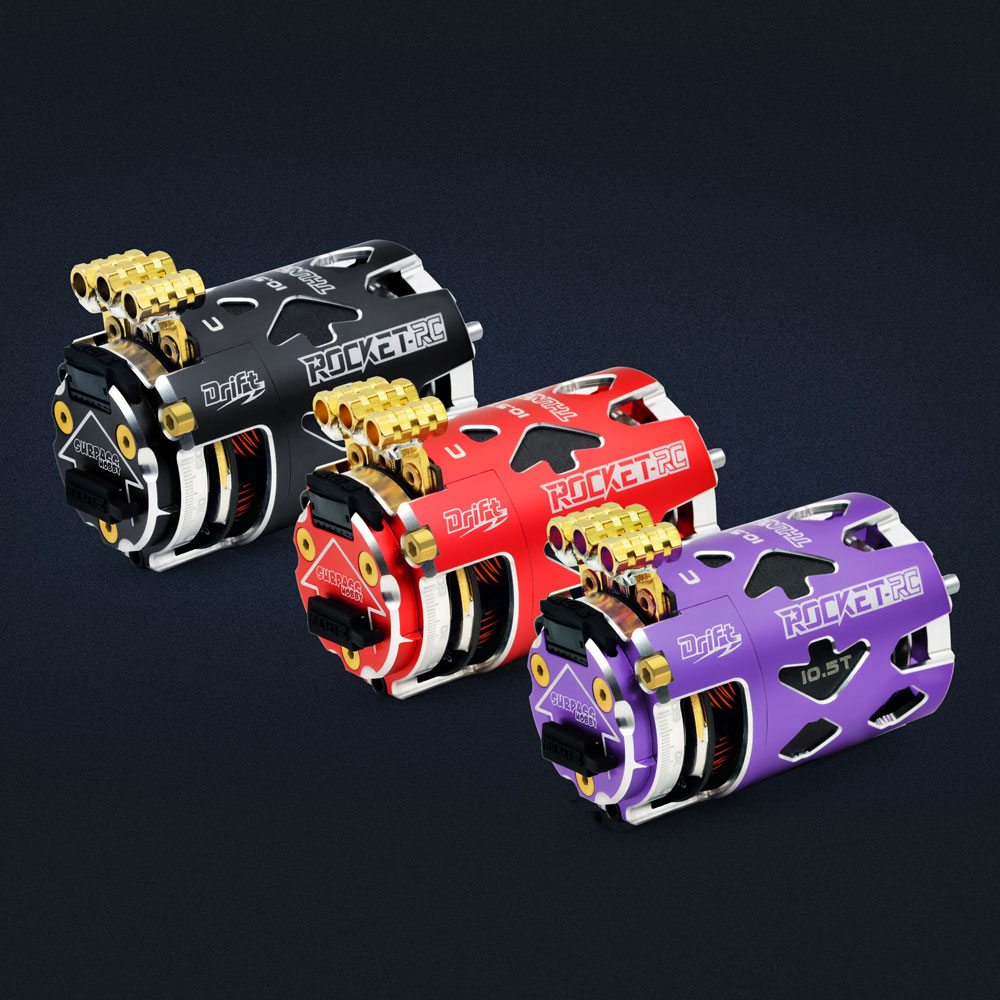 Rocket-rc 540 Sensored Brushless Motor for RC Drift Cars
