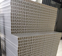 Panneau creux en PVC durable pour clôture de chantier, robuste