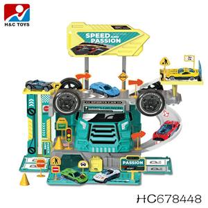 Coche <span class=keywords><strong>de</strong></span> juguete para niños, <span class=keywords><strong>estacionamiento</strong></span> <span class=keywords><strong>de</strong></span> almacenamiento <span class=keywords><strong>de</strong></span> transición para el hogar para niños con coche <span class=keywords><strong>de</strong></span> aleación y <span class=keywords><strong>señales</strong></span> <span class=keywords><strong>de</strong></span> carretera, coche <span class=keywords><strong>de</strong></span> juguete para niños - Product Image 6