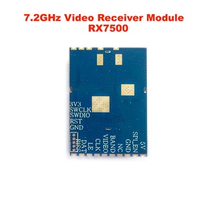 Módulo Receptor de Video Profesional RX7500 7.2GHz (6000-7500MHz) |   con salida RSSI - Product Image 2