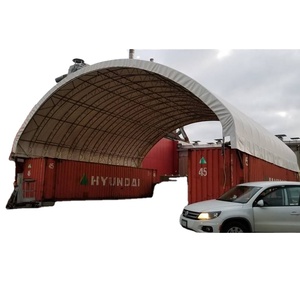 GS Giao Hàng Nhanh Mái Vòm PVC Lớn Vận Chuyển Công Nghiệp Lều Che Chở Thiết Bị - Product Image 1