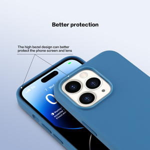 เคสโทรศัพท์ซิลิโคนสำหรับ iPhone 13 Pro Max ขายส่งจากโรงงาน สำหรับ iPhone 13 Pro และ iPhone 13 - Product Image 4