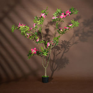 Plantes artificielles en plastique écologique, <span class=keywords><strong>jasmin</strong></span> pleureur, couleur verte, en <span class=keywords><strong>pot</strong></span>, grande plante, décoration d'intérieur, Noël, remise de diplôme - Product Image 1