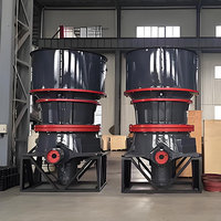 Concasseur à cône hydraulique monocylindre pour pierre, granit, basalte, minerai de fer, schiste, charbon, marbre avec moteur de 160 kW