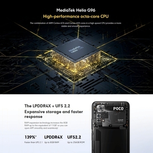 Xiaomi-teléfono inteligente <span class=keywords><strong>POCO</strong></span> <span class=keywords><strong>M4</strong></span> <span class=keywords><strong>Pro</strong></span>, versión Global, 4G, cámara de 64MP, SIM Dual, 6,43 pulgadas, NFC, SIM Dual - Product Image 4