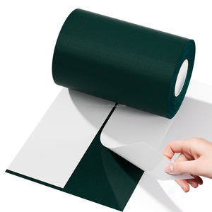 Bande de <span class=keywords><strong>gazon</strong></span> artificiel <span class=keywords><strong>gazon</strong></span> artificiel auto-pelouse, 10 po x 66 pi <span class=keywords><strong>gazon</strong></span> synthétique couture jointure fixation vert pelouse tapis bande - Product Image 4