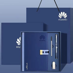 Meistverkauftes Unternehmens-Werbegeschenkset Notizbuch Metall-Kugelschreiber Nachfüllpackung USB Papiertüte - Product Image 6