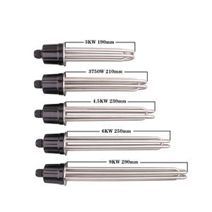 Élément chauffant électrique industriel à immersion 380V 440V 6kW à raccord Tri-Clamp pour machine de brassage - Product Image 2