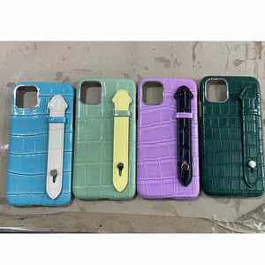 Treet-Funda <span class=keywords><strong>de</strong></span> cuero con patrón exótico para teléfono móvil, carcasa <span class=keywords><strong>de</strong></span> alta calidad con relieve <span class=keywords><strong>de</strong></span> cocodrilo para iONE <span class=keywords><strong>12</strong></span> 13 14 <span class=keywords><strong>pro</strong></span> <span class=keywords><strong>Max</strong></span> con correa - Product Image 2