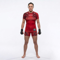 Haut de compression pour femmes, séchage rapide, élastique, rashguard à sublimation pour l'entraînement au BJJ, MMA, fitness