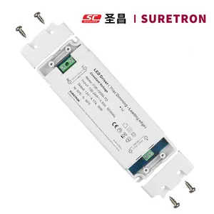 12V 24V 36V LED Fonte de Alimentação 5W 8W 15W 18W 25W 50W 75W 80W 100W 120W 150W 200W PWM Triac Dimmable ip20 LED driver de luz