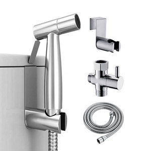 Pulvérisateur de bidet à main pour femme musulmane, lavage de l'anus, douche, toilette, lavage, <span class=keywords><strong>robinet</strong></span> de bidet Shattaf - Product Image 1