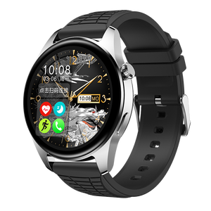 HK05ฮีโร่ BT นาฬิกาสมาร์ทวอทช์โลหะผสมหน้าจอสัมผัส1.75นิ้ว IP68 AMOLED นาฬิกาปลุกแอปควบคุมด้วยแม่เหล็กซิลิกาเจล SDK - Product Image 5