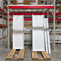 Porte intérieure classique moulurée à 6 panneaux blanche pour chambre, salon, salle de bain, appartement, maison – Vente en gros directe usine