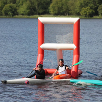 PRO Polo Kayak Gonflable Sport Aquatique Multijoueur Course Gonflable Paddle Compétition Lac