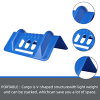 Protection d'angle en plastique robuste pour conteneurs de fret, résistante à l'eau, avec amortissement, disponible en 5 couleurs