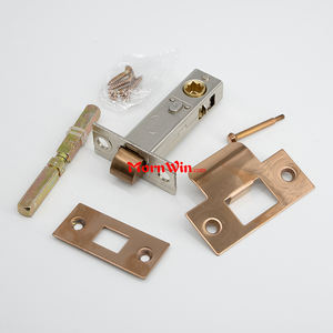 Chiavistello da bagno con chiusura a chiusura per porta in oro rosa da 60mm - Product Image 5