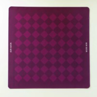 Tapis de table Mahjong rayé marron Maison Mahj, tapis antidérapant et insonorisant de qualité supérieure pour les soirées à thème et les soirées jeux