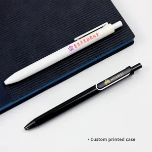 カスタムロゴ高美容引き込み式ジェルペンレトロカラーウォーターペン0.5mmハイエンドプラスチック広告ペンオフィス用 - Product Image 2