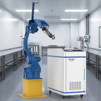 Robot de nettoyage laser à fibre continue pour l'élimination de la rouille et le décapage
