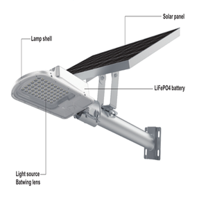 Luces LED de pared al aire libre para <span class=keywords><strong>el</strong></span> hogar, foco de energía Solar para jardín, Chip LED Bridgelux IP66, 100w, 300w - Product Image 1