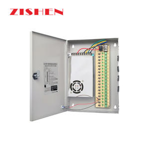 12V 20A 250W <span class=keywords><strong>18CH</strong></span> <span class=keywords><strong>CCTV</strong></span> مربع امدادات الطاقة كاميرا تلفزيونات الدوائر المغلقة لوحة تحويل امدادات الطاقة - Product Image 1