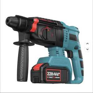 Perceuse à percussion sans fil rotative pour le béton et le bois, ensemble de perçage CH-21V, perceuse à vitesse unique pour un perçage précis - Product Image 1