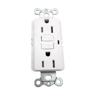 <span class=keywords><strong>Disjoncteur</strong></span> électrique duplex <span class=keywords><strong>GFCI</strong></span> USA de 20 ampères, 125 volts, homologué par l'UL, <span class=keywords><strong>disjoncteur</strong></span> miniature inviolable - Product Image 1