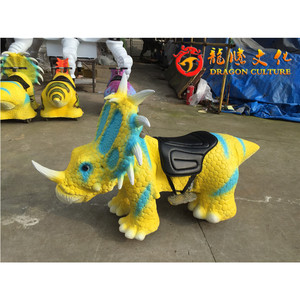 Trung tâm mua sắm đi xe đồ chơi đồng tiền hoạt động khủng long nhỏ đi xe cơ khí mô hình rideable - Product Image 2