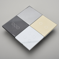 Interrupteur intelligent WiFi Zigbee KLASS UK EU Tuya compatible avec Alexa Google CE CB, interrupteur mural avec télécommande pour maison intelligente