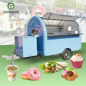 Carnival Concession Cheap Mobile Street <strong>Food</strong> <strong>Stand</strong> Coffee Trailer Small Hotdog Donut Vend Car for Sale - Product Image 1