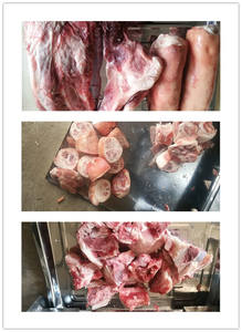 Escritorio comercial hueso máquina de corte de pollo hueso de pescado máquina de corte - Product Image 5