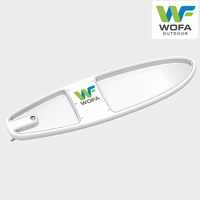 Ensemble de planche de surf et de paddle en PVC segmenté transparent pour le surf et le paddle, unisexe, fabriqué en Chine