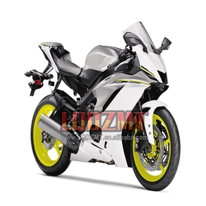 Cuerpo para YAMAHA 600 YZF <span class=keywords><strong>R6</strong></span> YZFR6 17 18 19 20 21 22 23 160No.4 blanco plateado <span class=keywords><strong>2017</strong></span> CC 2018 2019 2020 2021 2022 2023 <span class=keywords><strong>Carenado</strong></span> - Product Image 1
