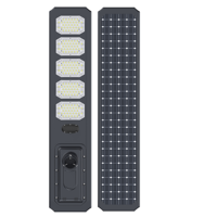 Lampe solaire LED pour cour, lumière murale solaire extérieure étanche IP65, lampadaire solaire à détecteur de mouvement pour jardin