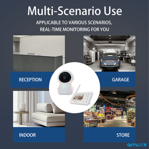 OEM 1080p 14 bài hát ru bé Giám sát <span class=keywords><strong>camera</strong></span> an ninh ai nhận dạng thông minh hai chiều nói chuyện khóc phát hiện tầm nhìn ban đêm đám mây miễn phí - Product Image 3