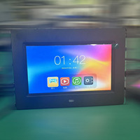 Écran LCD 7 pouces cadre vidéo Photo numérique décor à la maison avec boucle de carte USB/SD AutoPlay affiche des images Support de musique de fond