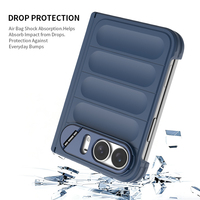 Étui de téléphone robuste antichoc avec protection de l'appareil photo, béquille intégrée, protection contre les chutes pour iPhone 18 Duo