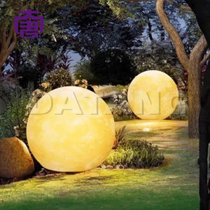 Lámpara LED de Paisaje IP65, Impermeable, de PVC, para Exteriores, con Forma de Luna, para Decoración de Jardín, Porche, Patio, Villa, para Navidad - Product Image 3