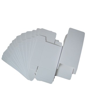 صندوق مخصص بشعار ملون من مصنع أصلي؛ صندوق من الورق المقوى الأبيض. - Product Image 6