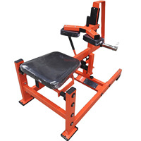 Équipement de musculation commercial pour la salle de sport, machine de musculation pour les mollets assis