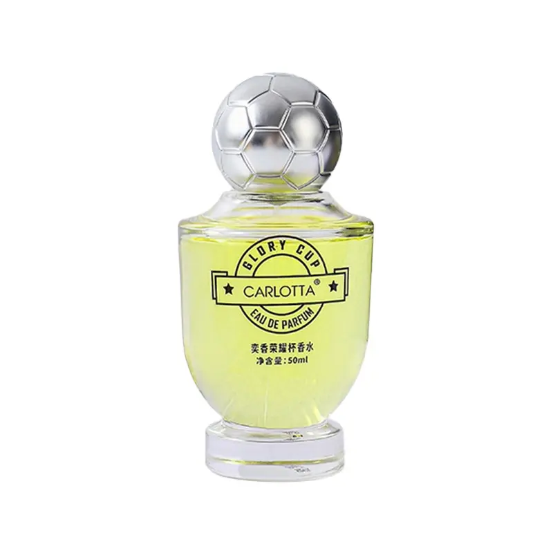 Futbol düşük adedi özel etiket OEM OBM 50 ml uzun ömürlü köln parfüm fransız parfüm erkekler için