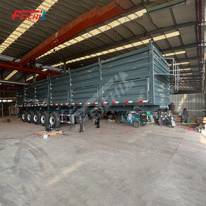 Feichi 5-Axis Lateral <strong>Lilting</strong> Grain Semi-Trailer Russian Special Trailer <strong>Can</strong> Be Customized - Product Image 3