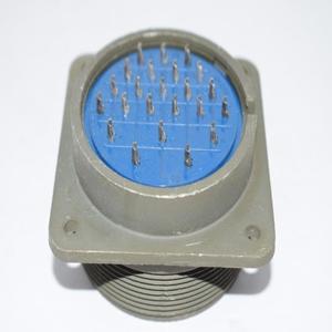 40-2PR Circular MIL Spec Connector Front New Original Ready Stock Automatización industrial PAC Controlador de programación PLC dedicado - Product Image 1