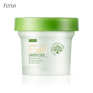 Exfoliant à la crème glacée au thé vert FENYI, gommage blanchissant personnalisé pour le soin du corps, gommage corporel naturel - Product Image 1