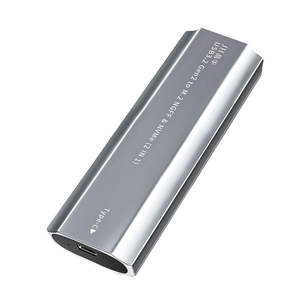 Carcasas para <span class=keywords><strong>Discos</strong></span> <span class=keywords><strong>Duros</strong></span> en Oferta, M2 NVME NGFF, Externas, Portátiles, Tipo C, M.2 SSD, Carcasa de Aleación de Aluminio - Product Image 2