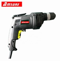 AMSURE Outils électriques de qualité industrielle Mandrin sans clé 10MM Perceuse électrique 750W