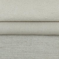 Tissu de lin de coton biologique classique mélange de fil teint richement texturé pour rideau canapé taie d'oreiller sac de meubles Technique tissée